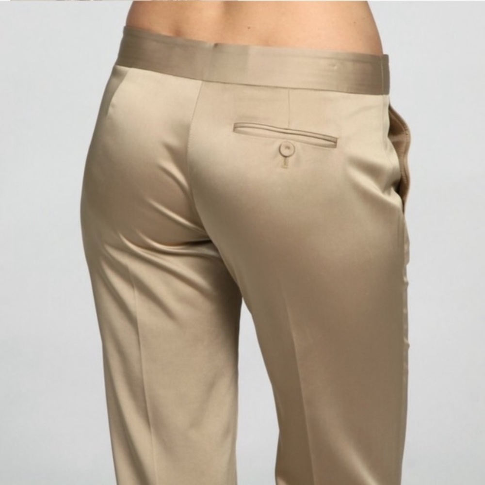 BCBG Carla Trousers Gold Champagne